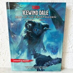 D & D Icewind Dale: Rime of the Frostmaiden Dungeons & Dragons